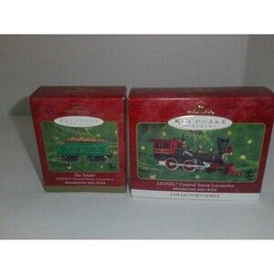 Hallmark Keepsake Ornaments Lionel General Steam Locomotive & Tender W&AR R 2000